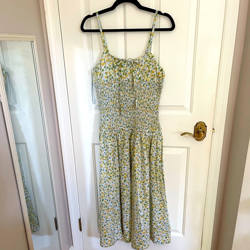 NWT Free People Floral Midi Dress